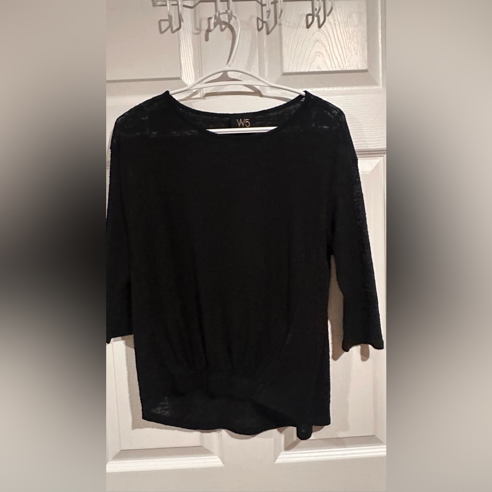 💚 W5 Classic Black Knitwear